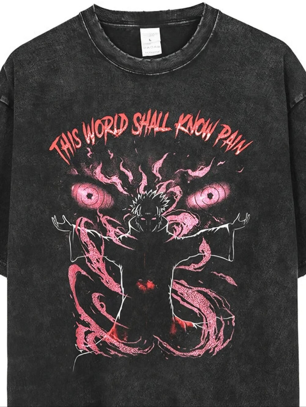 Nagato "The World Shall Know Pain" Vintage T-shirt - Skailyprints